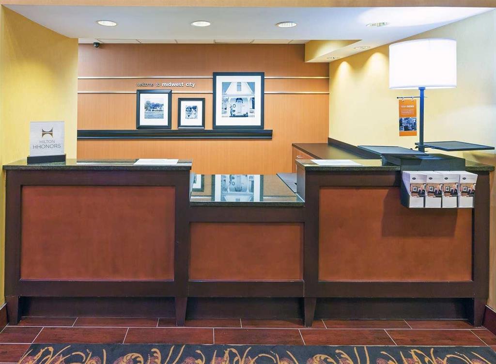 Hampton By Hilton Oklahoma City I-40 East- Tinker Afb Мидуэст-Сити Интерьер фото